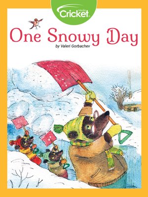 cover image of One Snowy Day